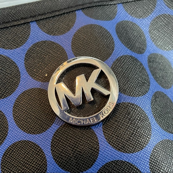 MICHAEL Michael Kors Royal Blue & Black polka dot - Picture 4 of 7